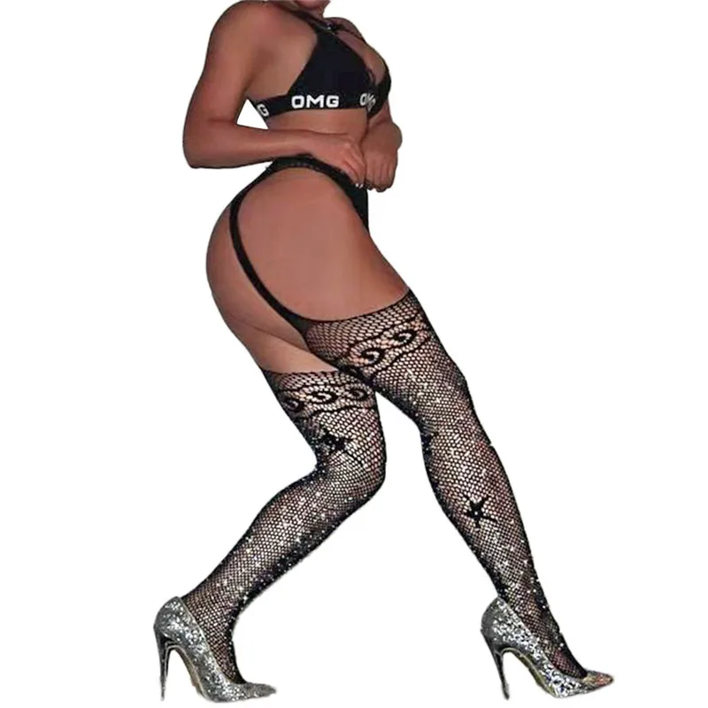 

Women Lingerie Long Stockings Sexy Over Knee Tight High Waist Hosiery Socks Thigh High Nylon Stockings Sexy Lingeries Pantyhose
