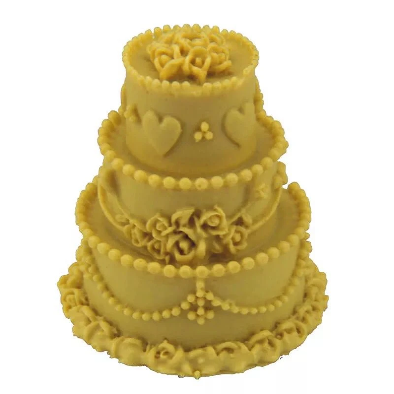 3D форма торта силиконовая свеча форма для мыла Сделай сам форма для свечей украшение шоколадной смолы Искусно сделанные формы товары ручной работы