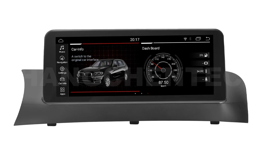 Автомобильная навигация Android 9 64 г ram для BMW X3 F25 X4 F26 CIC gps Мультимедиа BT WiFi Поддержка DVR задняя камера ТВ Aux большая Сенсорная панель 47