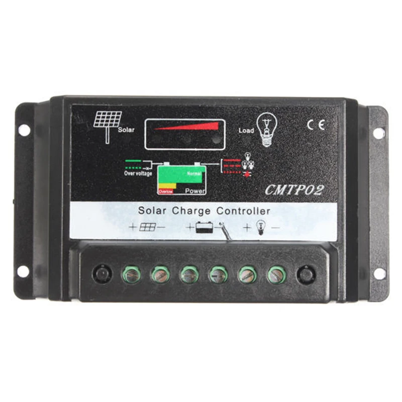 

5A MPPT Solar Panel Battery Regulator Charge Controller 12V/24V Auto