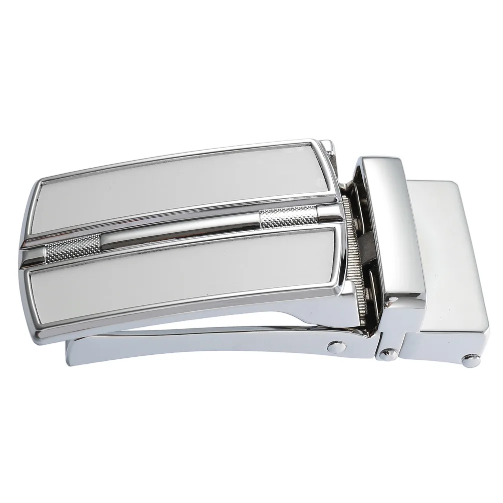 real leather belt Fashion Men's Business Alloy Automatic Buckle Unique Men Plaque Belt Buckles for 3.5cm Ratchet Men Apparel Accessories LY133-220 mens dress belts