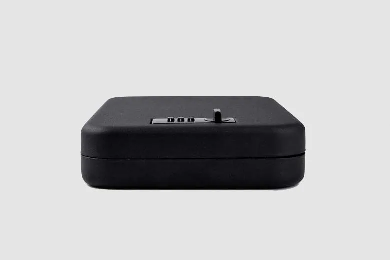 Safe Box Solid Steel Security Key Gun Valuables Jewelry Box Protable Security Biometric Fingerprint Safes Strongbox