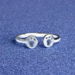 Мода посеребренные элегантный горный хрусталь циркония ювелирные изделия палец Кольца для Для женщин обручальное кольцо Классические