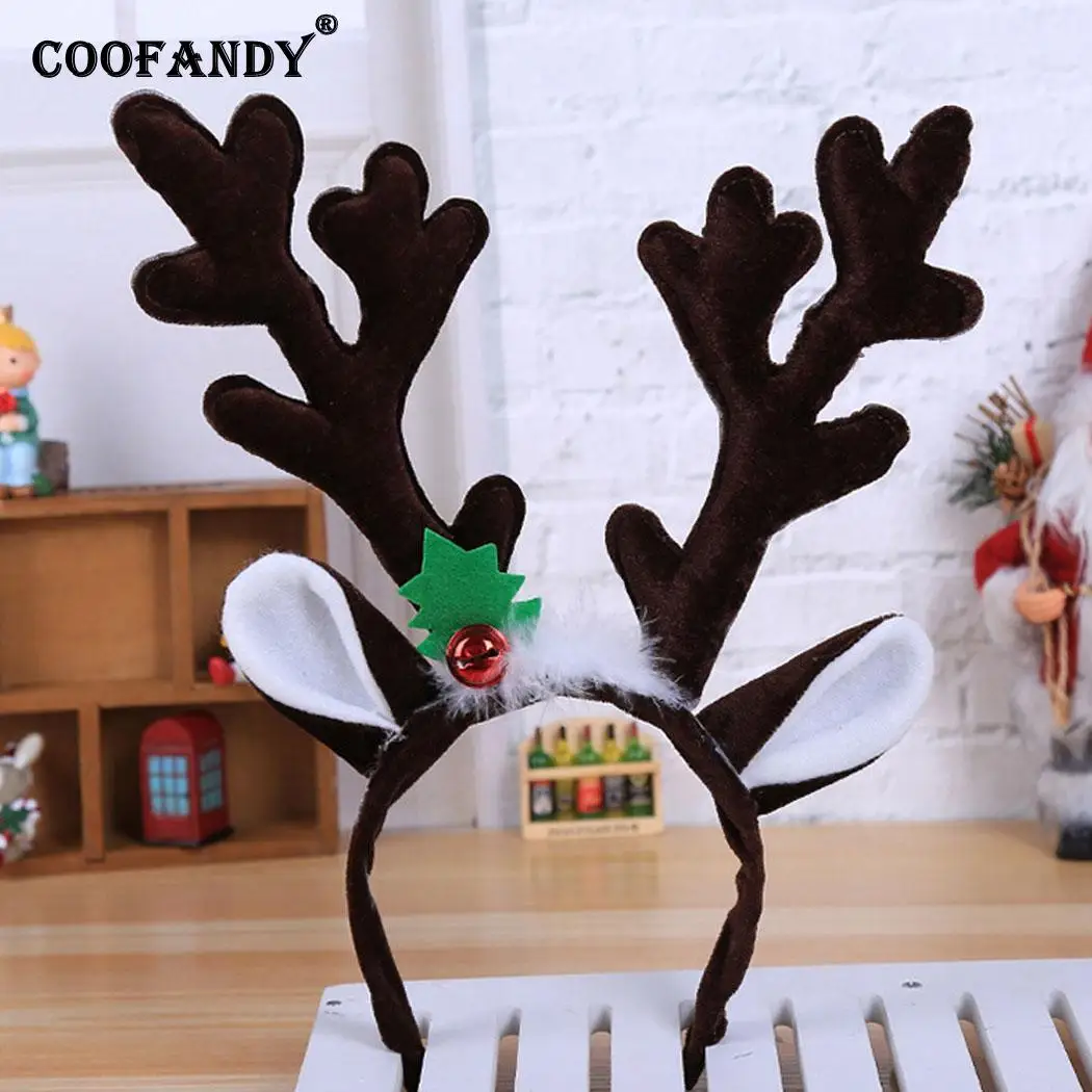 

New Womens Fashion Christmas Antler Headband Hoop Hair Hoop Wedding/Party/Casual Band Head Piece