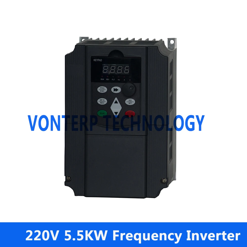 

VFD Variable Frequency Drive VFD 220v 5.5kw single phase Input 220v 3 phase Output Variable speed Drive VFD Inverter