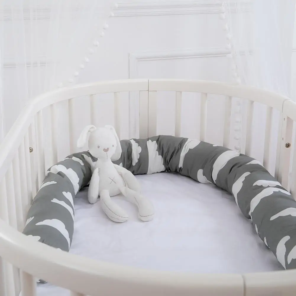 Детский бампер змея 7" Детская кроватка бампер подушка для игрушечной кроватки для новорожденного малыша Дети спокойная Спящая кукла украшение детская кроватка бампер Подушка игрушка