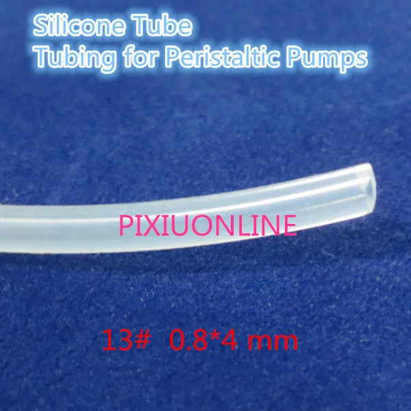 1 шт YT905 прозрачный шланг 13 # ID 0,8 мм * OD 4 мм силиконовая трубка ...
