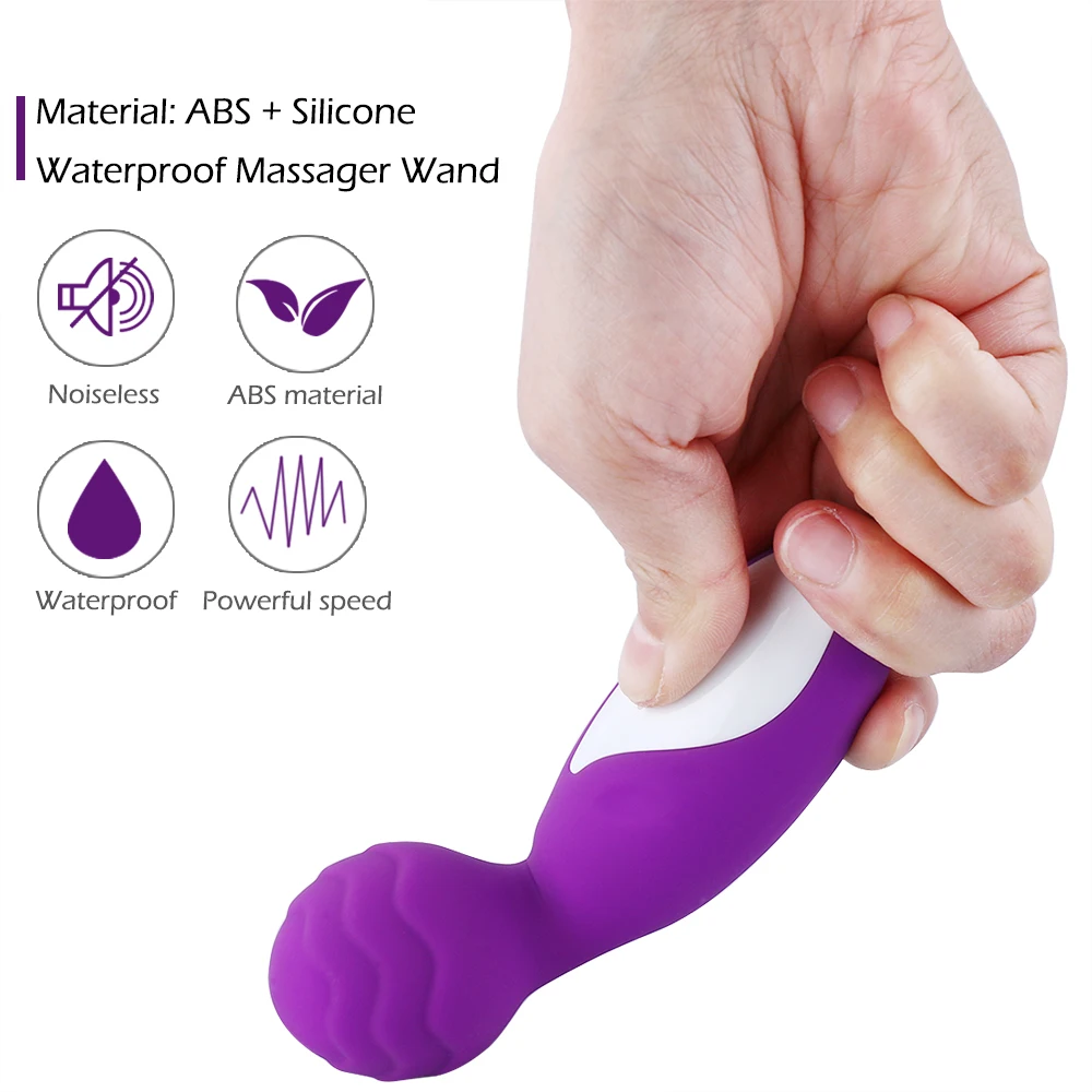 Мини вибратор HISMITH 12 Скоростей вибрация массажер точки G водонепроницаемая