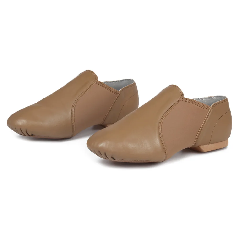 Профессиональная мягкая обувь для джазовых танцев из натуральной кожи; женские домашние танцевальные туфли; эластичные Танцевальные Кроссовки; обувь для девочек и мужчин