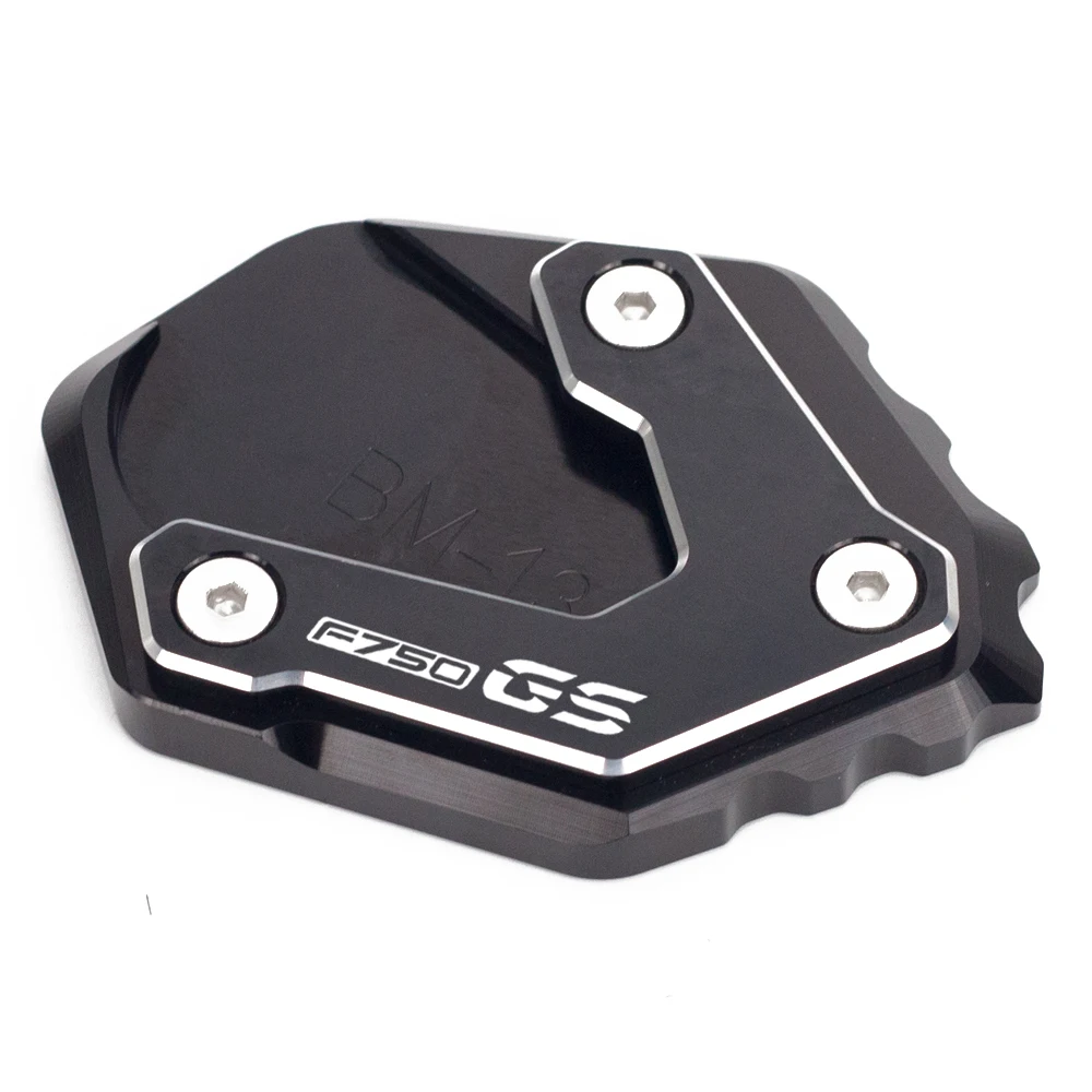Kickstand Side Stand Extension Plate Pad For BMW F750GS F 750GS F750 GS F 750 GS 2018 2019 Motorcycle Enlarge Support Pad (1)