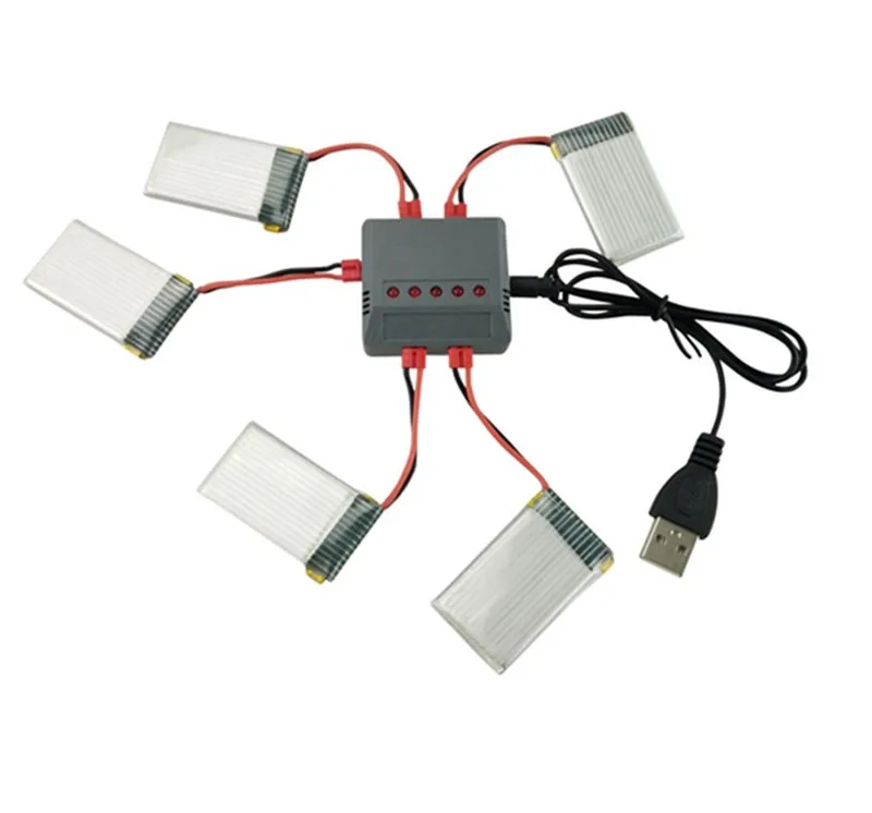 Зарядное устройство для Syma. X5HW X5HC X5A X15 X15C X15W RC вертолет баланс зарядное 5 в 1 Lipo
