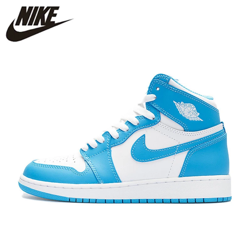 

Nike Air Jordan 1 Retro High OG UNC Joe AJ1 Men's Basketball Shoes Sneakers, Original Outdoor Non-slip Shoes 555088 117