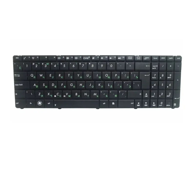 GZEELE Russian keyboard for Asus K75 K75D K75DE K75A K75V K75VJ K75WM laptop keyboard RU layout bla