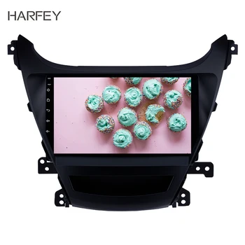 

Harfey Car Multimedia Player for 2014-2016 Hyundai Elantra 9 Inch 2Din Android 8.1 HD Touchscreen WIFI USB GPS Navi Auto Radio