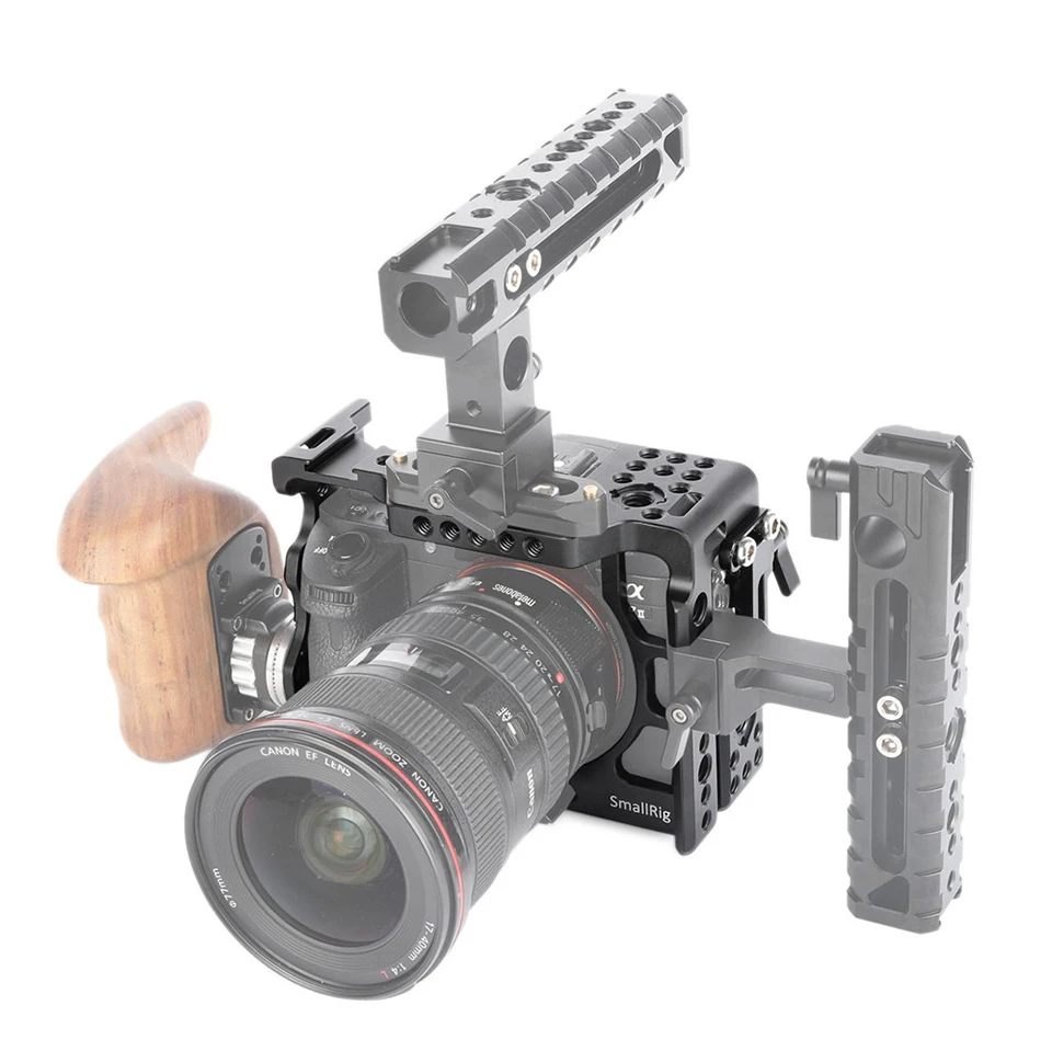 SmallRig A7m2 камера клетка установка для sony a7II/a7RII/a7SII с ARRI розетка крепление и Холодный башмак крепление HDMI кабель зажим 1982