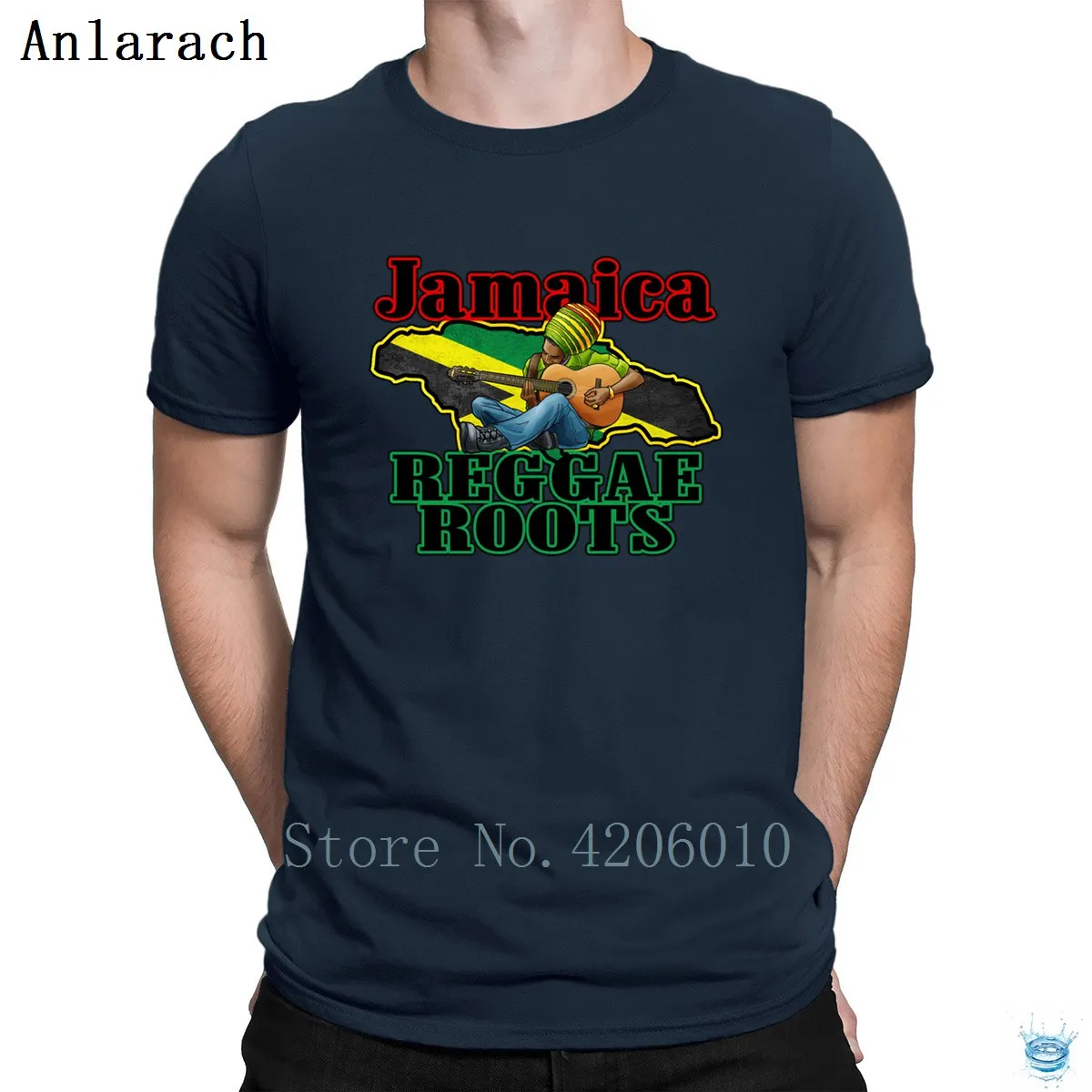 buy Jamaica Reggae Roots Tshirt New Fashion Summer Top Cheap Sale Summer Style T Shirt For Men Custom Novelty Quirky Anlarach Cotton