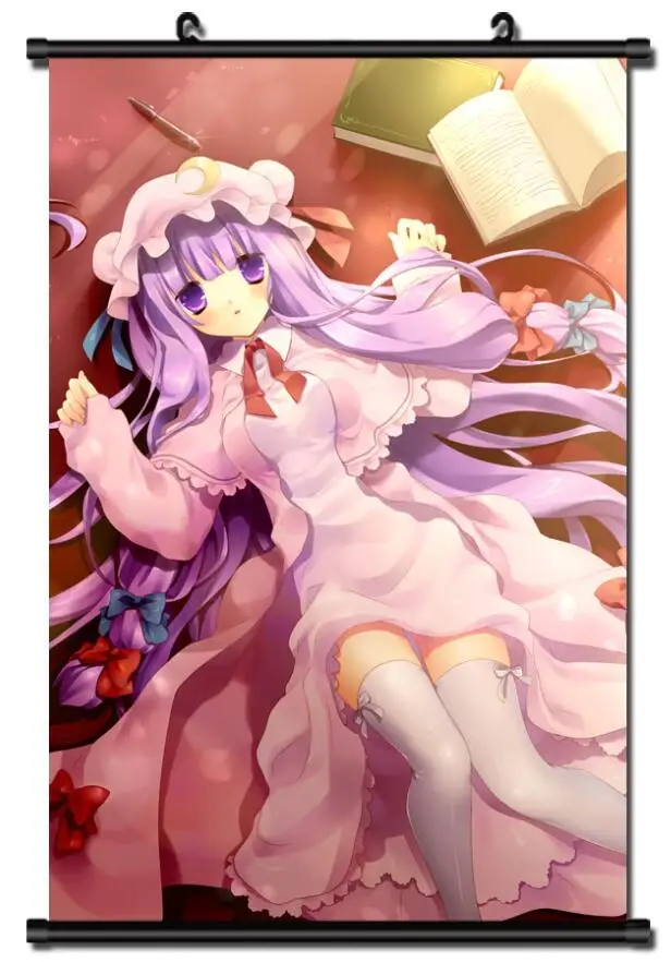 Японская декоративная картина аниме проект TouHou воплощение Алая пачули знания