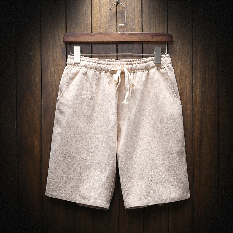 Летние Для Мужчин's Шорты, мягкая дышащая ткань Твердые Тонкие пляжные Шорты, высокого качества плюс Размеры Марка Досуг утро Шорты