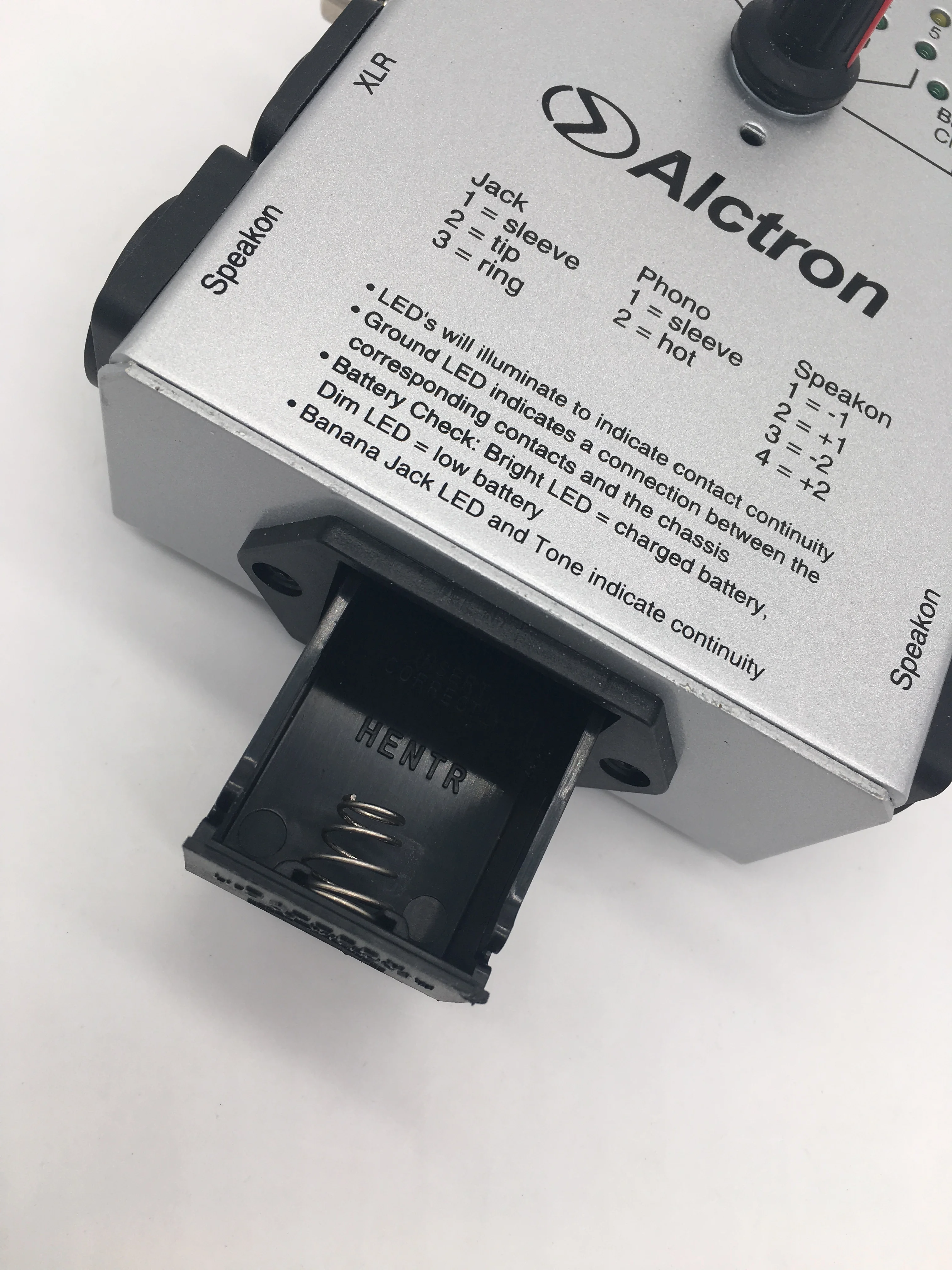 ALCTRON DB-2 мульти тестер аудио кабеля аудио кабель измерительная линия Тестовый Кабель тестер инструмент звук инженерный помощник