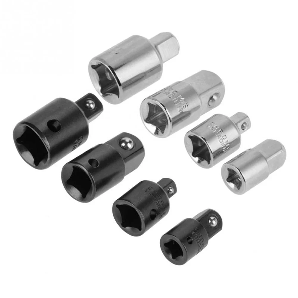 

4Pcs/Set Chrome Vanadium Steel CVR Socket Adapter Reducer 1/2in, 3/8in, 1/4in Wrench Adapter New Arrival