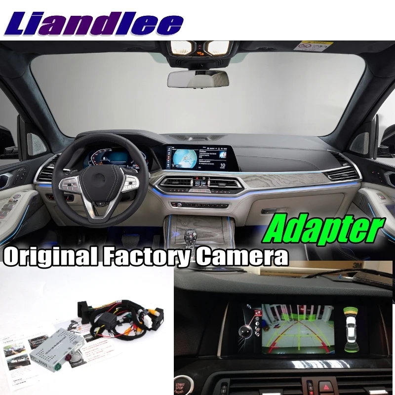 

Liandlee Car Reverse Rear Back Up Camera Interface Adapter Decoder Kits For BMW X7 G07 NBT EVO System Upgrade