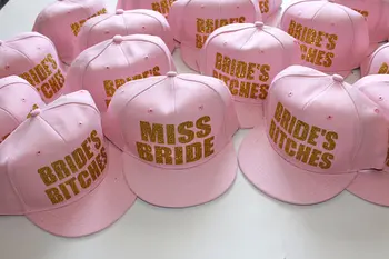 

personalized Miss Bride wedding bride bridesmaid Bachelorette Mesh Trucker Snapback trucker hats caps hen party gifts favors