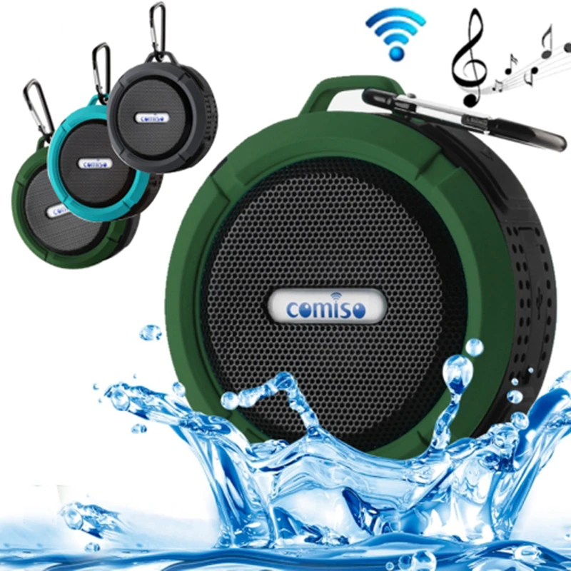 

Bluetooth Speaker Mini Portable Waterproof Wireless Speakers Sound Box with Handsfree TF Card for Mobile Phone