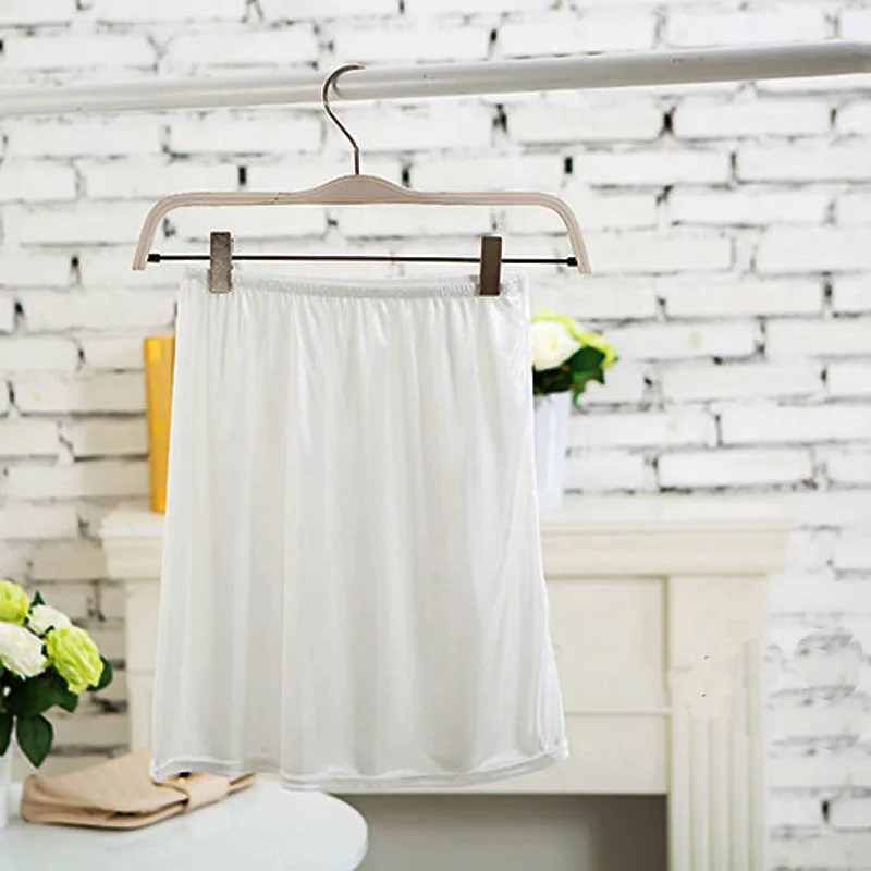 Imitated Silk Petticoat half slips women underskirt for girl lady Silk Mini Skirts Summer petticoat innerwear Package hips Solid Imitated Silk Petticoat half slips women underskirt for girl lady Silk Mini Skirts Summer petticoat innerwear Package hips Solid