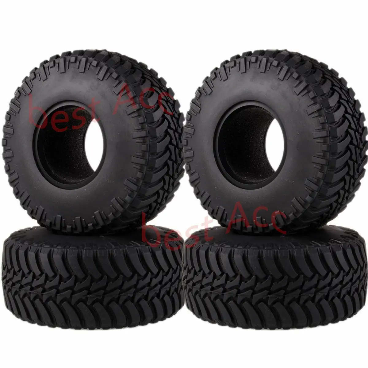 

4P 2.2" Super Swamper Rocks Tyre Tires 128MM 3033 RC 1/10 Climbing Rock Crawler