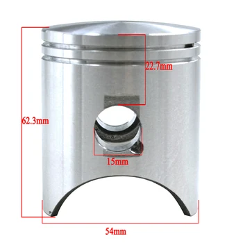 

Motorcycle Cylinder Bore Size 54mm Piston Rings Kit For Honda NSR250 p1 p2 p3 NSR 250