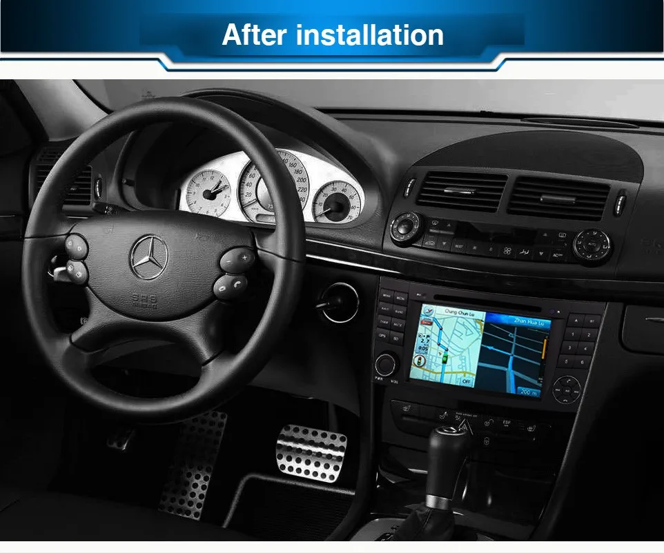 For BENZ Mercedes E Class W211 2002 2008 CLS W219 G Class w463 touch screen Android