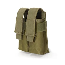 Тактический жилет аксессуар сумка Открытый страйкбол набор для пейнтбола пистолет нейлон двойной подсумок для магазинов 3 цвета