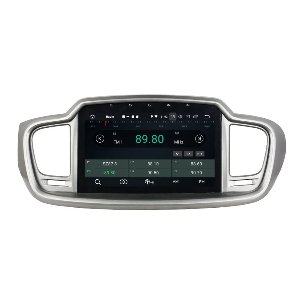Автомобильный DVD плеер 2 din 10 1 дюйма Восьмиядерный Android 8 0 для Kia Sorento 2015 2016 4 Гб ОЗУ