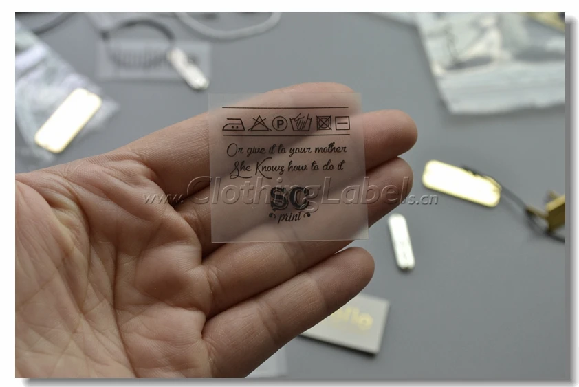 Custom TPU etiquetas de la marca para traje de baño, a prueba de agua, solidez color alta a lavadora, claro etiquetas de la ropa|label material|label engraverlabels for chemical bottles - AliExpress