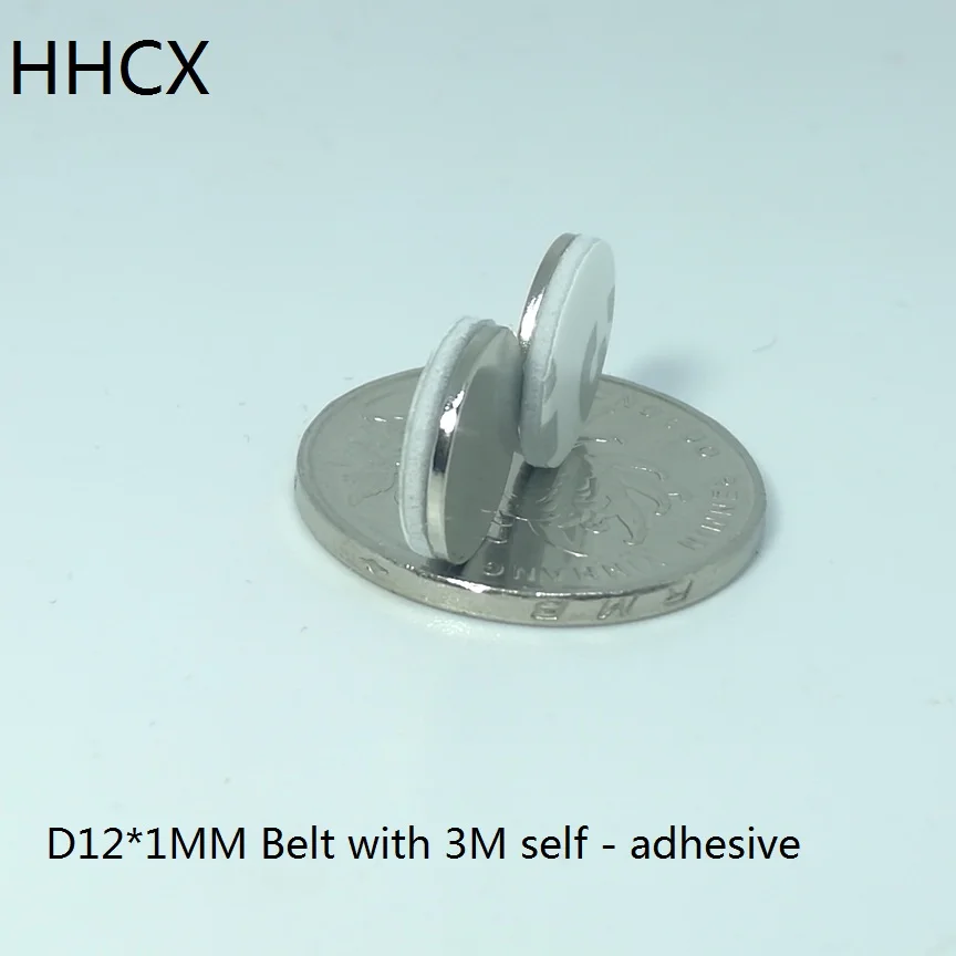 10 шт./лот D 12x1 мм N35 сильный дисковые магниты NdFeB(неодим-железо-бор 12*1 мм пояс с клейкой пленкой длиной 3м, неодимовые магниты 12mm X 1 мм