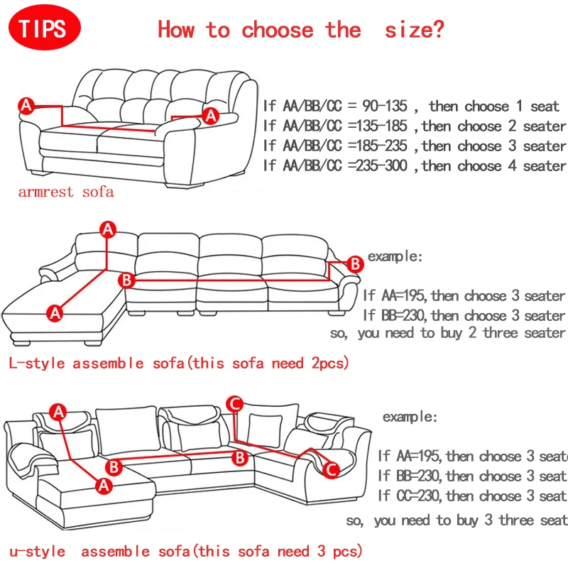 Эластичные Чехлы для дивана для гостиной, чехлы для дивана в форме L, чехлы для одного/двух/трех сидений