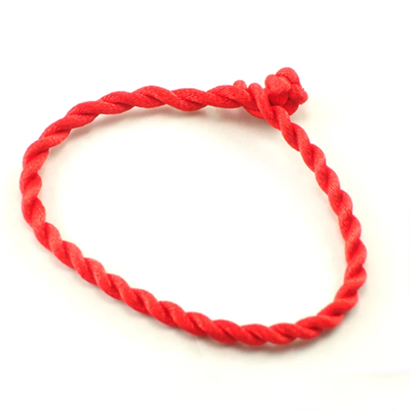Mdiger Brand Fashion Thin Red Thread String Rope Bracelets Women Lucky