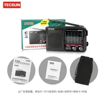 Качество Портативный радио TECSUN R-1012 FM/MW/SW/ТВ радио многополосные World Band радиоприемник 76-108 МГц Y4378A Прямая