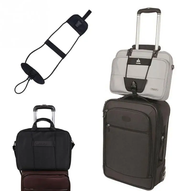 Bag Strap Travel Luggage Suitcase Elastic Adjustable Belt Carry On
