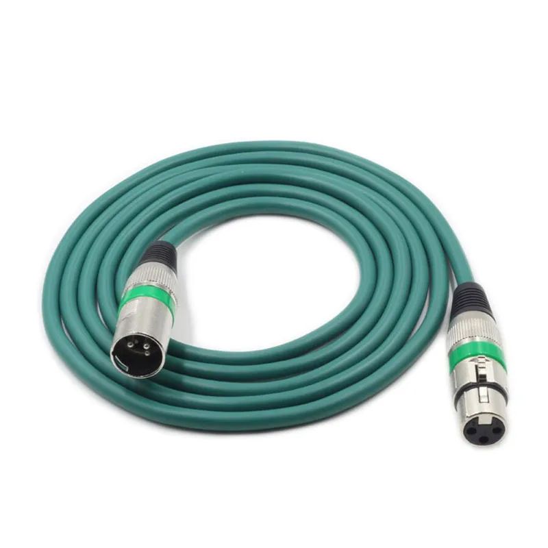 NOSYA 3 Pin of OFC XLR Cable Male to Female M/F Audio Cable For Microphone Mixer 3 feet 1.5m-10m NOSYA 3 Pin of OFC XLR Cable Male to Female M/F Audio Cable For Microphone Mixer 3 feet 1.5m-10m