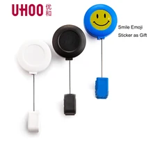 ABS Badge Reel Exhibition Cards Clips For ID Card Name Tag Lanyards Business Badge Holder Office Stationery Wholesale