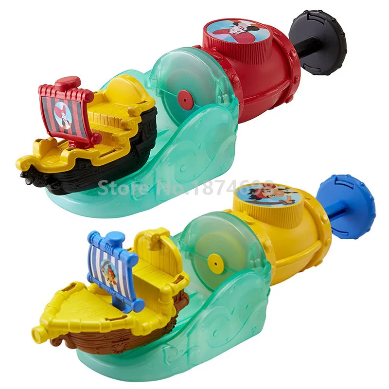 

New Jake and the Neverland Pirates Splash 'n Go Bath Boat Jake Hook Figure Toy for Kids Boys Children Gifts With Box