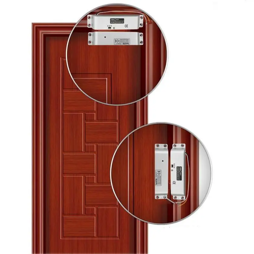 Free shipping NC Electric Mortise DC 12V Fail Safe Electric Drop Bolt Lock for Door Access Control Security Lock Doors System