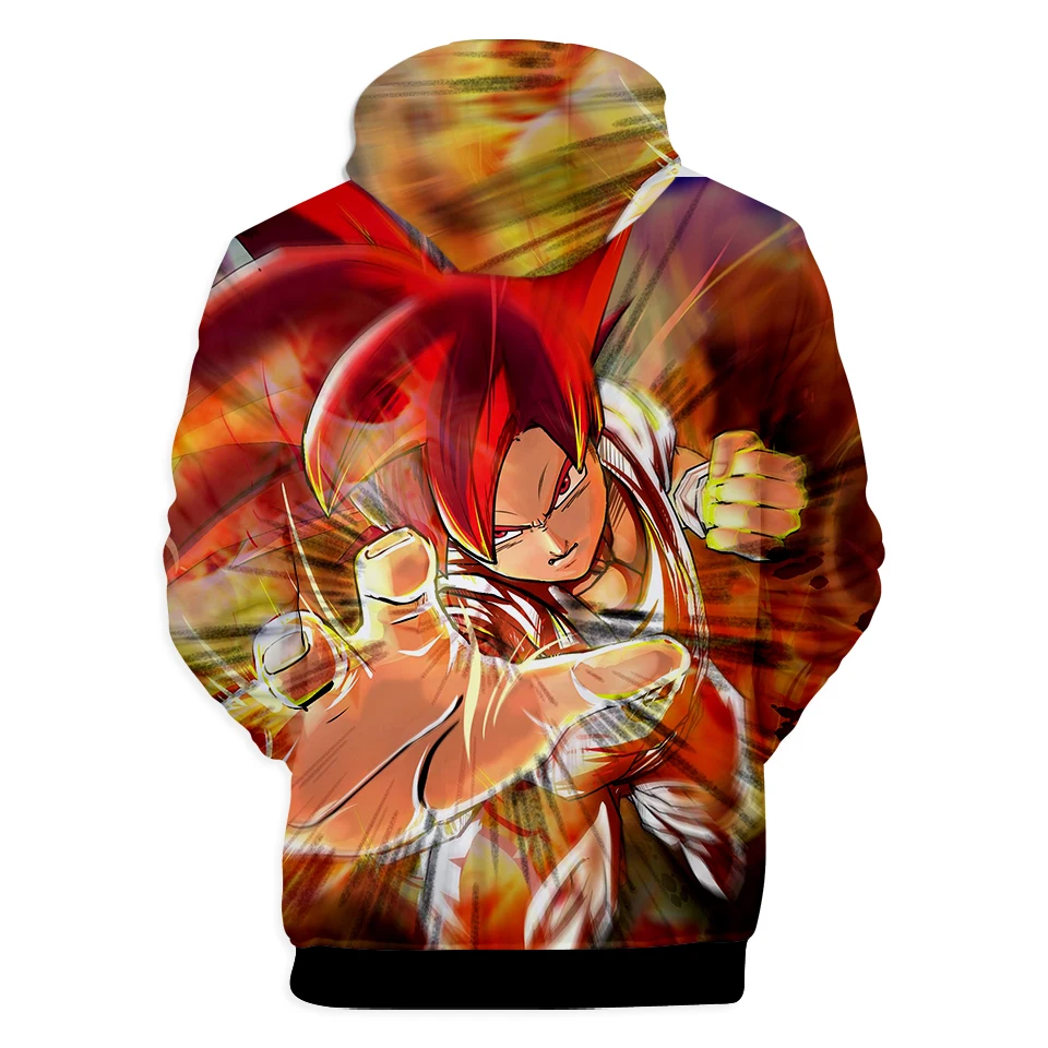 Hot Sale Dragon Ball Z 3D Hoodies Men/Women Harajuku Style Sweatshirt poleron Dragon Ball Anime Hoodie Pullover Streetwear