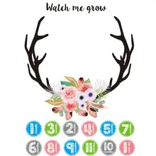 1 комплект, наклейка жизненного этапа для новорожденных детей, одеяло для фотосъемки с изображением памятных фотографий, s стикер, товары для беременных женщин и малышей