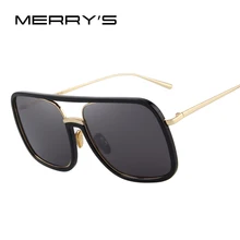 Модные мужские/женские солнцезащитные очки с большой оправой, брендовые дизайнерские солнцезащитные очки S6169