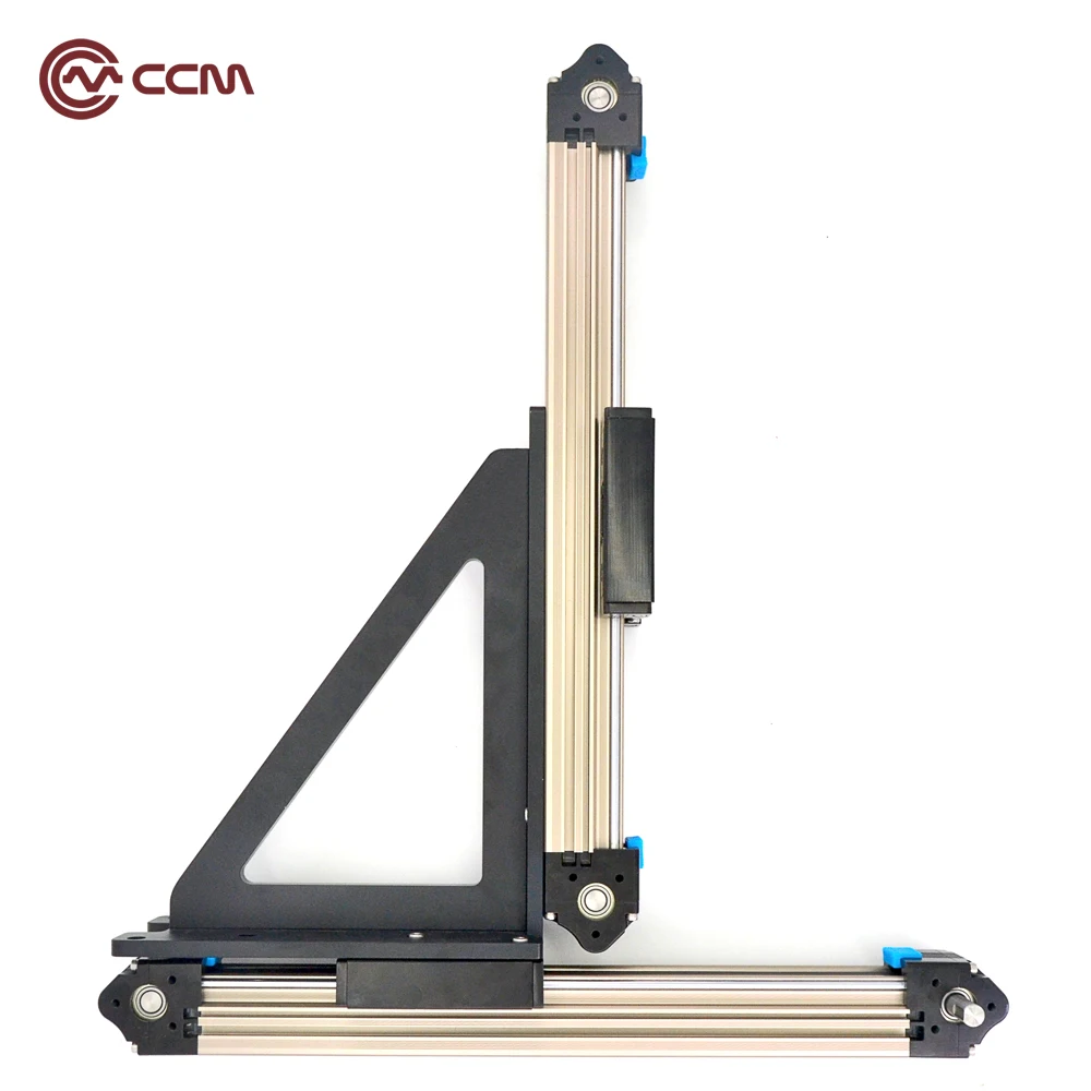 Heaving load moving aluminiyam slide guide dual rail