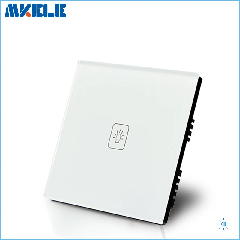 

UK Standard 1 Gang 1 way LED Touch Dimmer Switch Light Wall Switch Dimmer