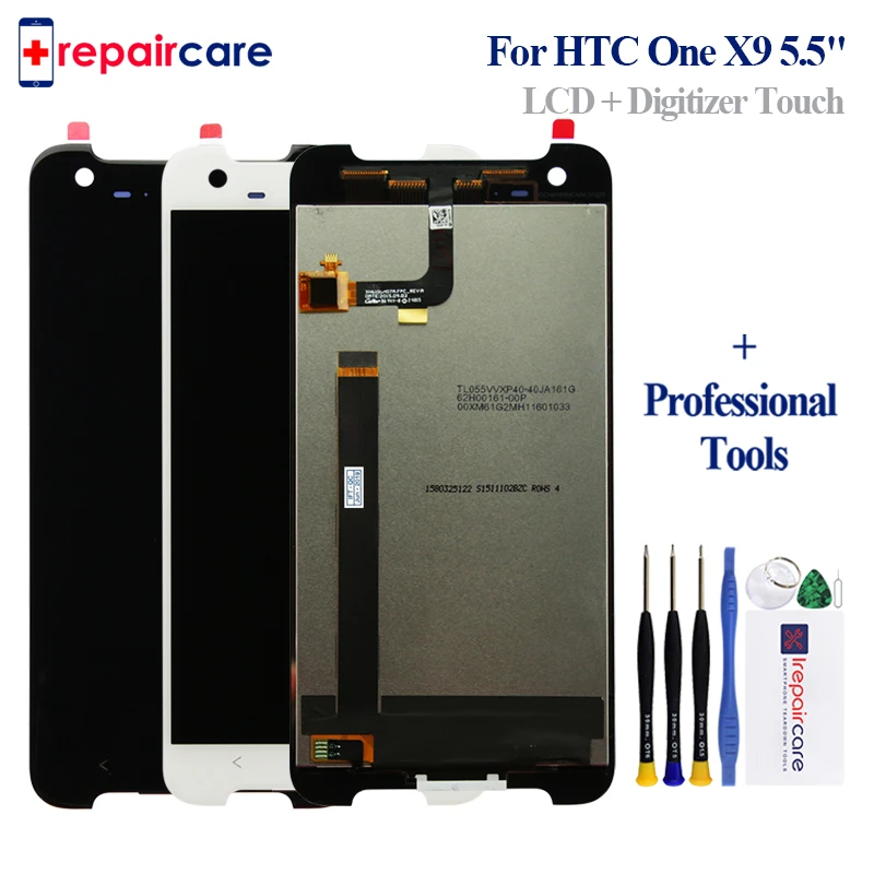 

LCD Screen For HTC One X9 LCD Display Touch Digitizer Sensor Glass Assembly 5.5'' For HTC One X9 Display Touch Screen with Tools