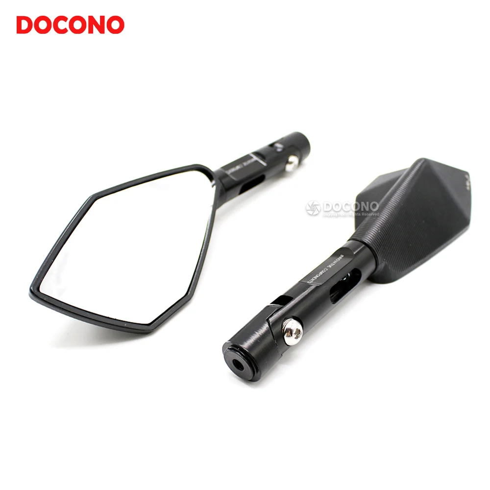 

Universal Motorcycle Rearview Mirror CNC Side Mirrors For SUZUKI INAZUMA 250 GSX-R750 YAMAHA TTR 250 WR 250R KAWASAKI ER6N etc.